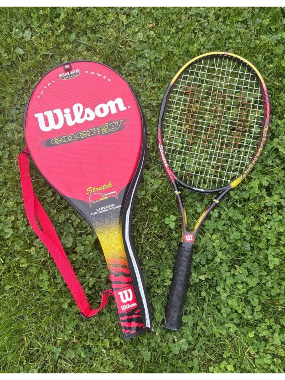 Wilson Energy Rage Series Stretch Tennis Racquet Case - 28" Long VGC